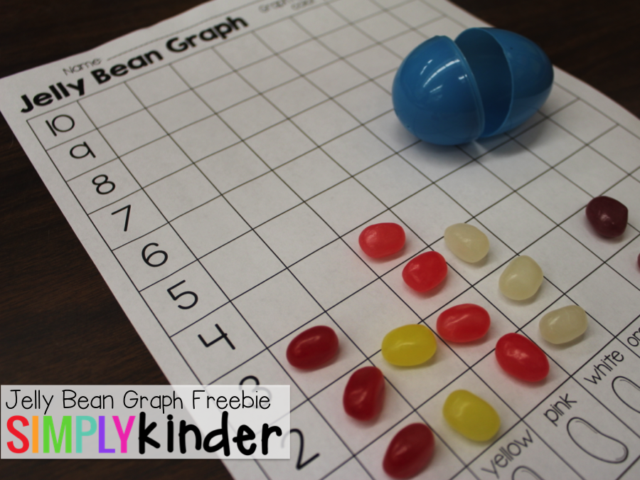 Free Jelly Bean Math Printables from Simply Kinder!