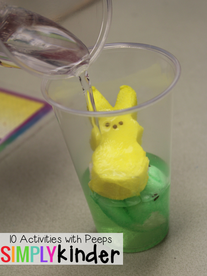 10 Peeps Activities that are easy that your students will LOVE