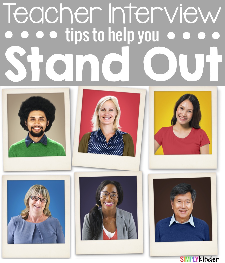 Tips to help you stand out during a teacher interview!