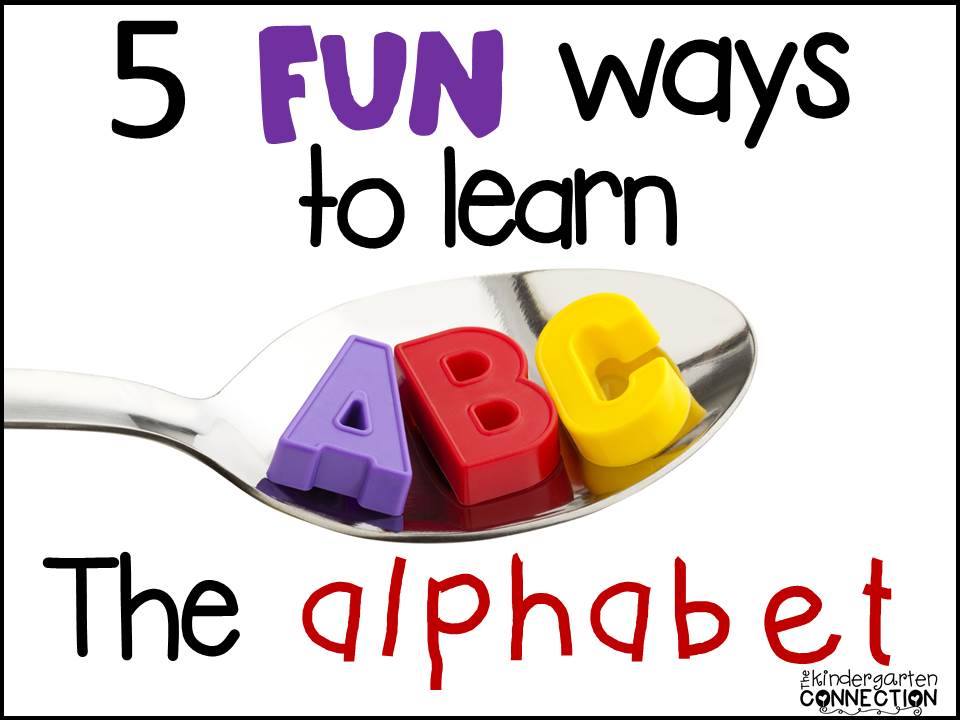 5 Ways to Learn the Alphabet