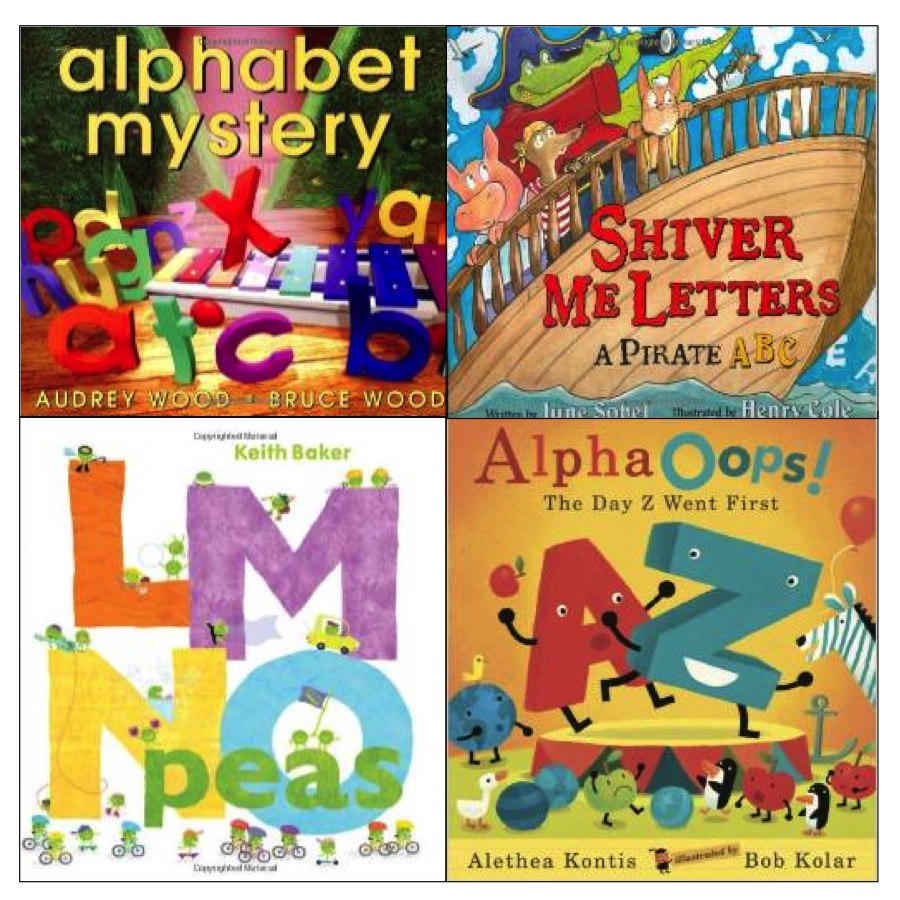 Great books for teaching the alphabet!