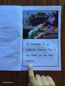 Veterans Day Reader from SImply Kinder