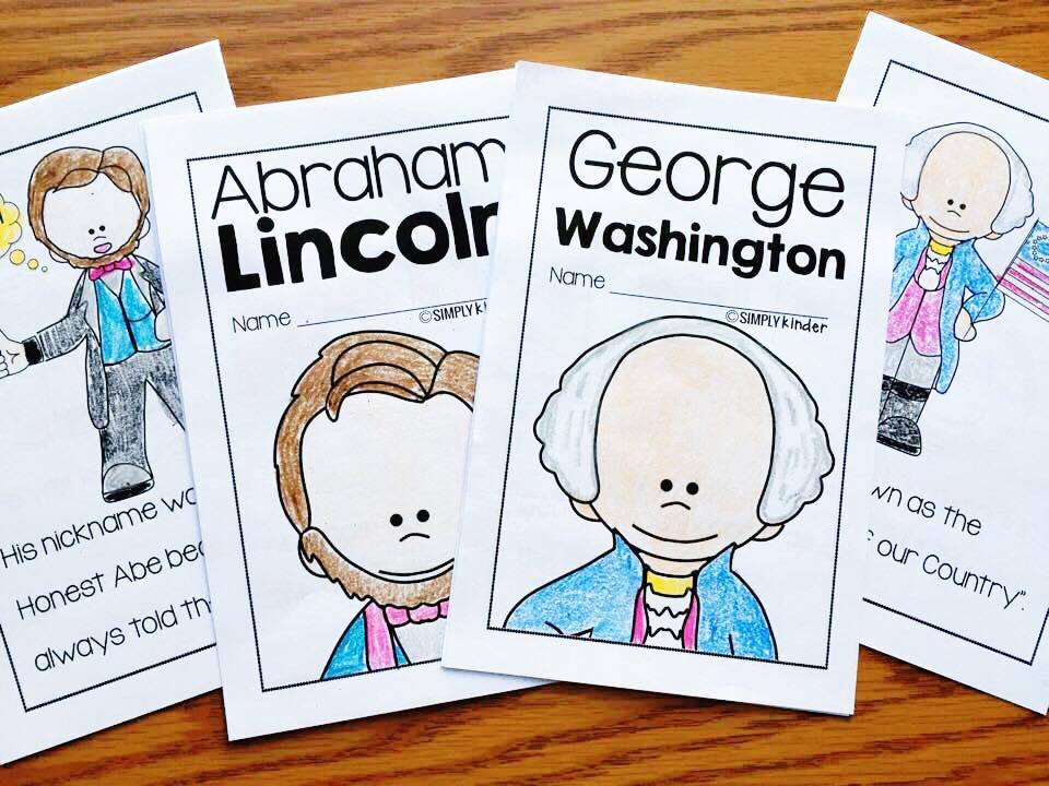 Easy to read books for Presidents Day from Simply Kinder.