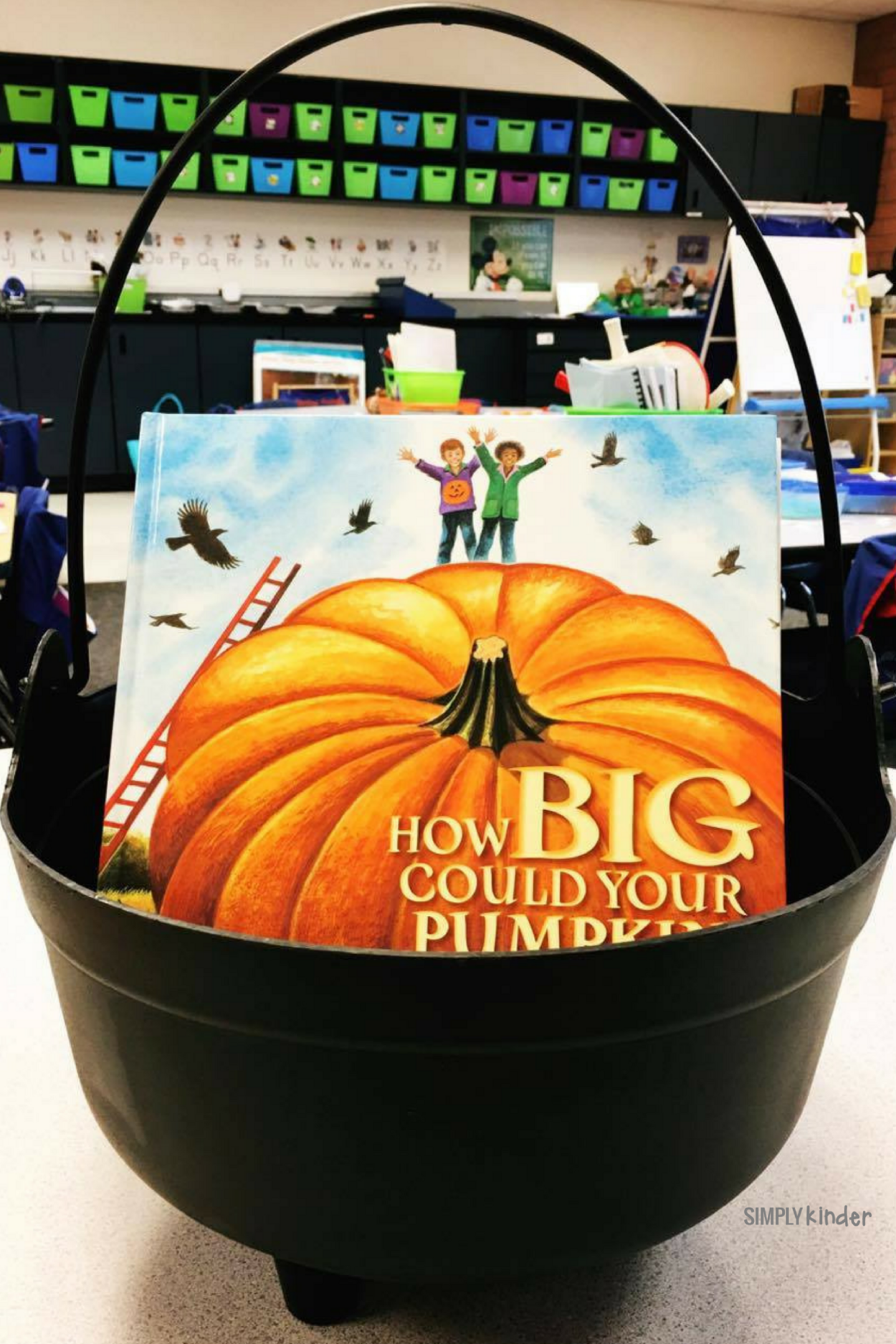 How Big Can Your Pumpkin Grow - a great book for talking to your kindergarteners about adjectives.  