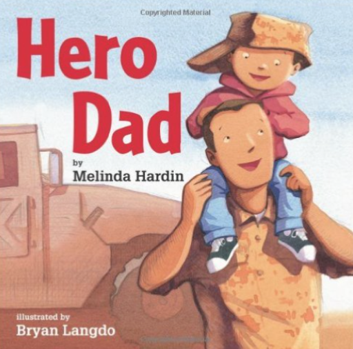 Dad Hero - a great book for Veterans Day. 