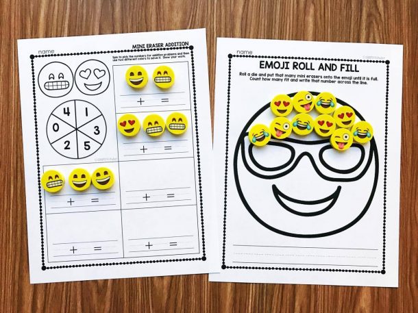 Free Emoji Conversation Heart Activities - Simply Kinder