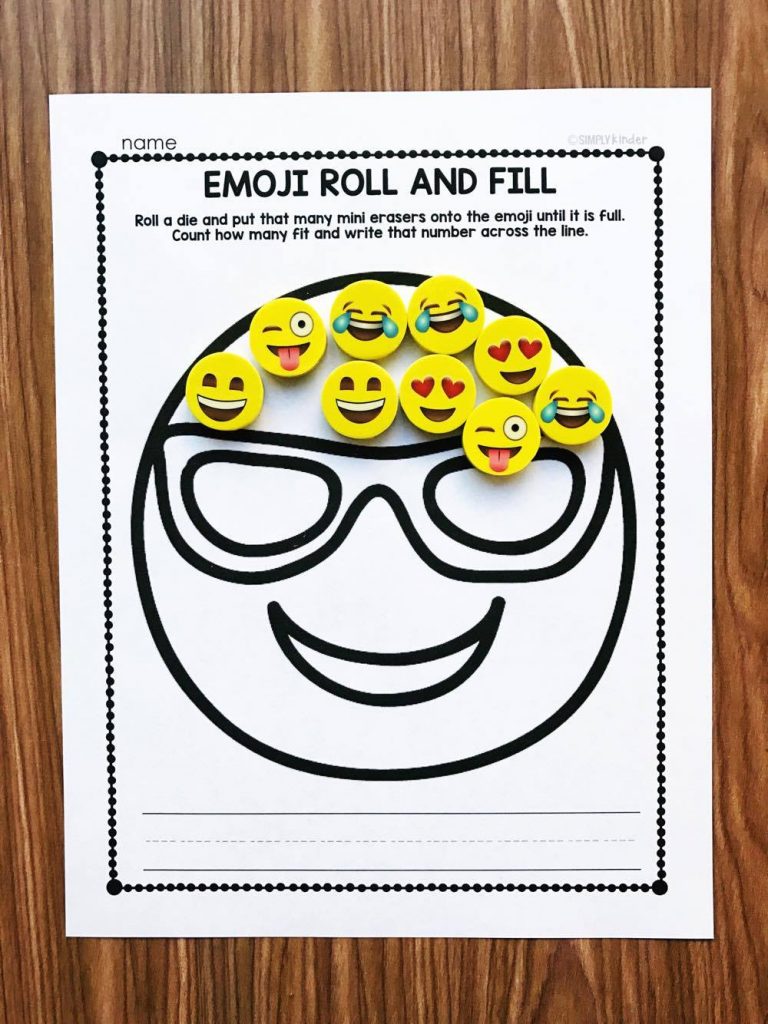 Free Emoji Conversation Heart Activities - Simply Kinder