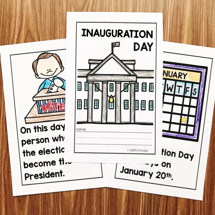 An Inauguration Day Easy to read book for kindergarten and first grade. 