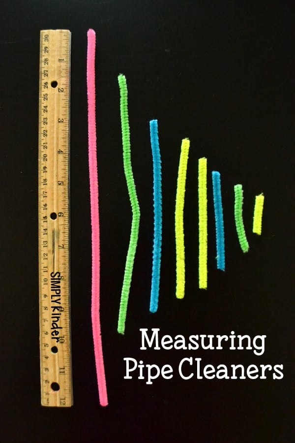 Measuring Pipe Cleaners Simply Kinder
