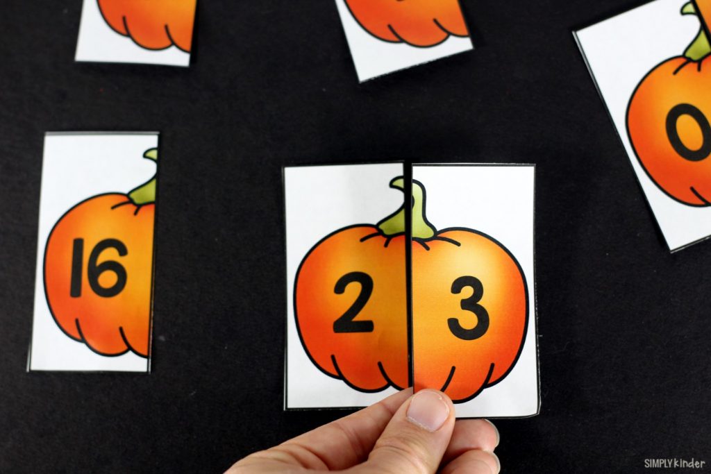 Pumpkins What Number Comes Next Printable