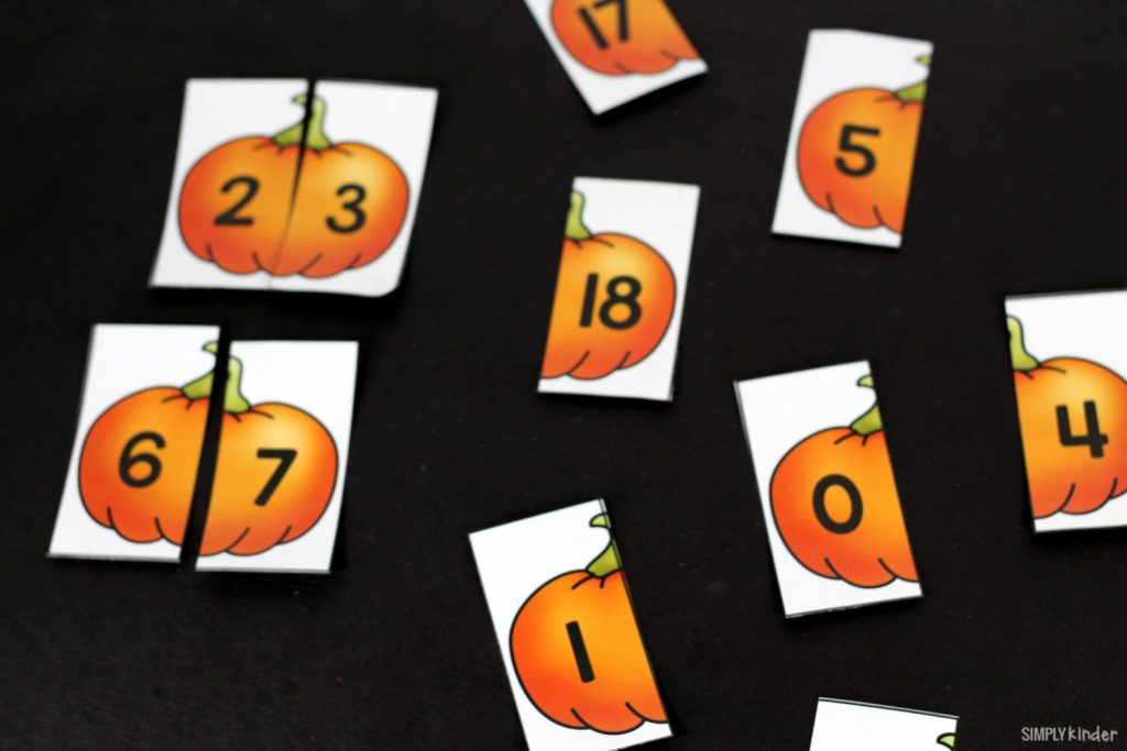 Pumpkins What Number Comes Next Printable