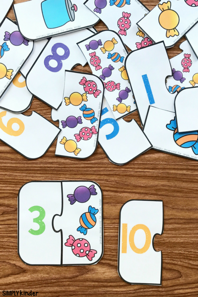 Free Printable Number Match Puzzles