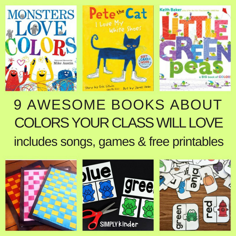 9 Awesome Books About Color Your Class Will Love