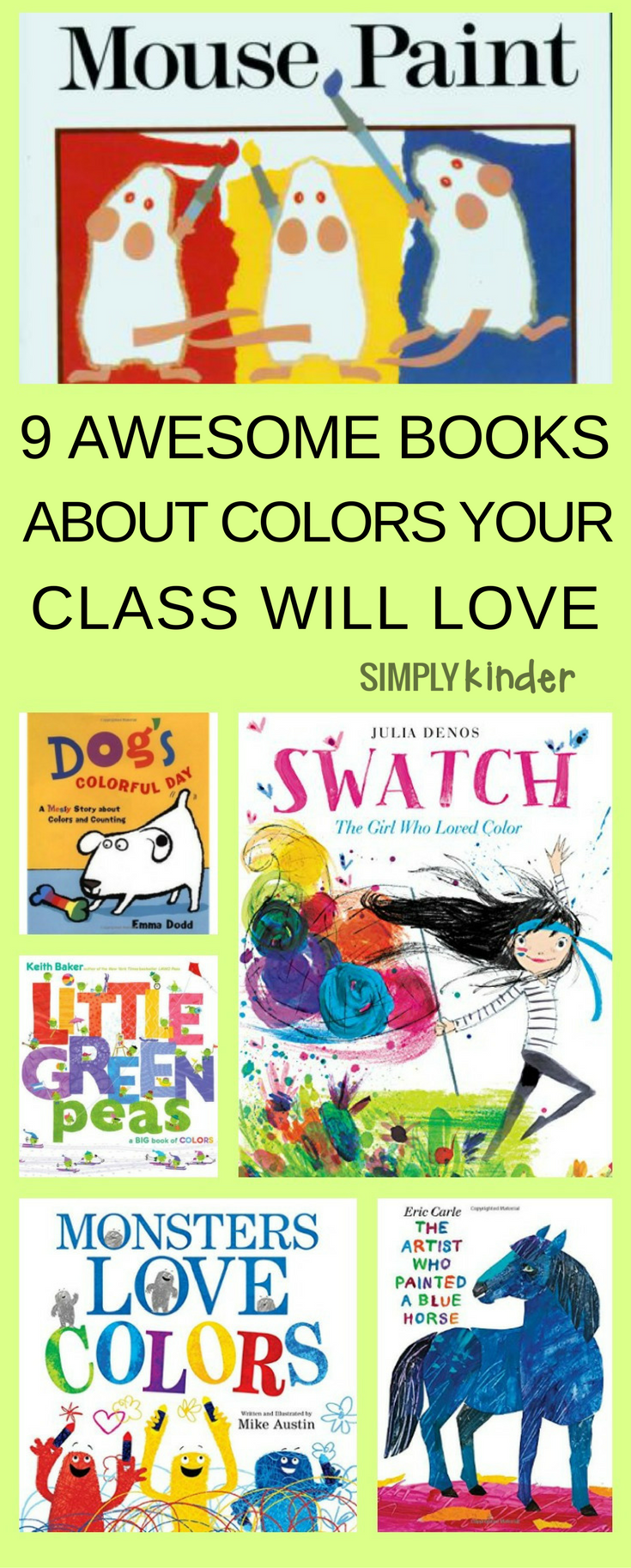 9 Awesome Books About Color Your Class Will Love
