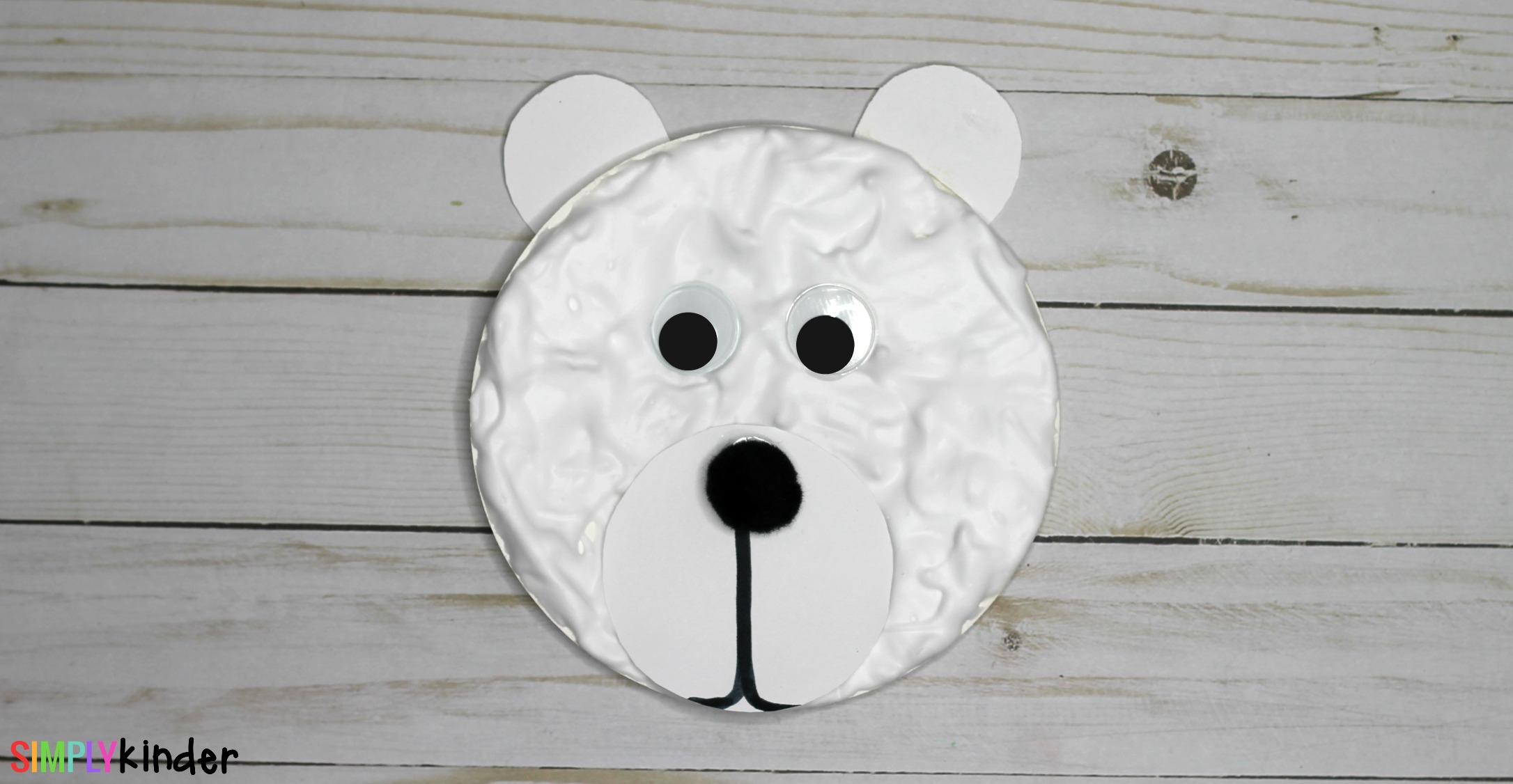 Puffy Paint Polar Bear Craft