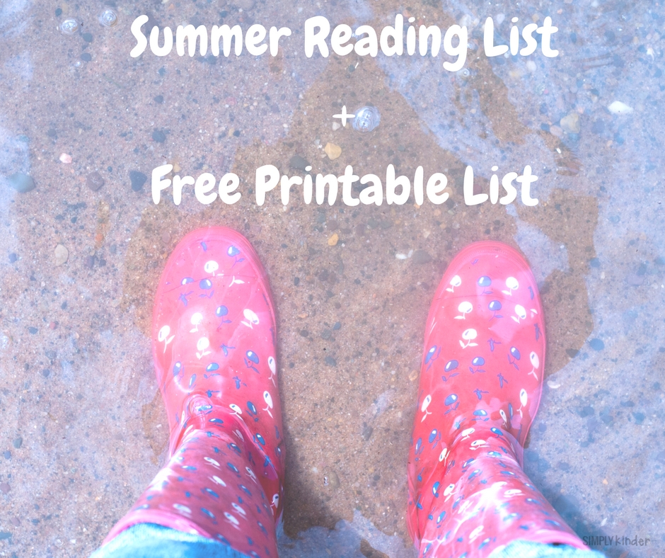 Sail Into 1st Grade - Summer Reading List + Free Printable List