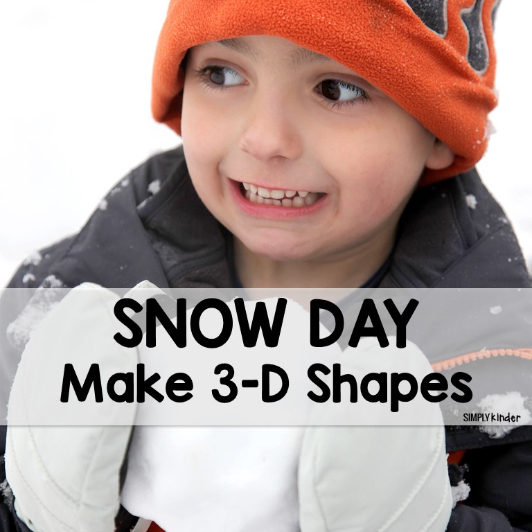 Learning can still happen on snow days. Check out these different activities to help your child learn while having fun in the snow.