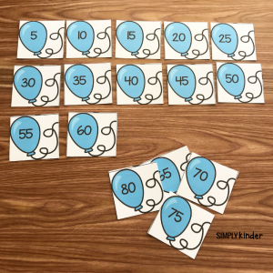 Skip Counting By 5's - Free Printable - Simply Kinder
