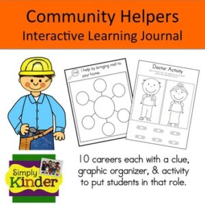 Community Helpers Interactive Book