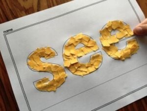 Kindergarten Spelling - Simply Kinder