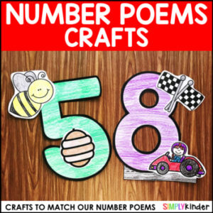 Number Poems Crafts
