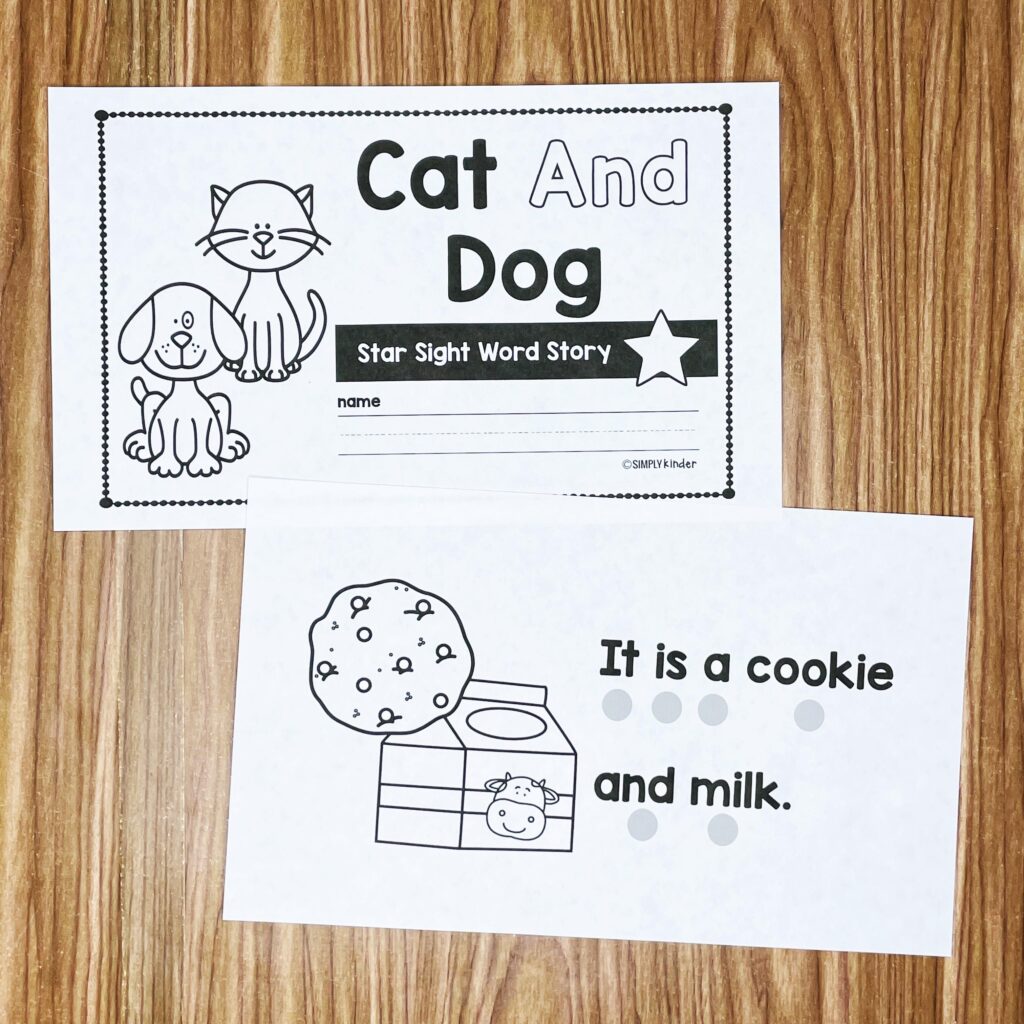 Kindergarten Sight Word Books (Endless) : Sight Words Kindergarten ...