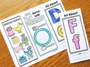 Alphabet Brochures - Simply Kinder