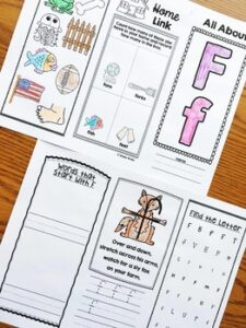 Alphabet Brochures - Simply Kinder