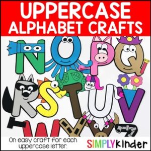 Alphabet Crafts Uppercase