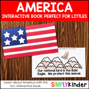 America Activities, 4th of July, Fourth of July Activities for Kinder