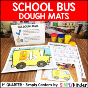 Bus of Initial Sounds - Kindergarten Center - Simply Centers