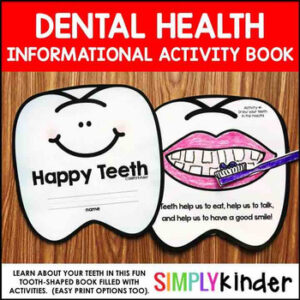 Dental Health Month Activities for Kindergarten