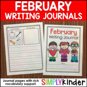 February Writing Journals
