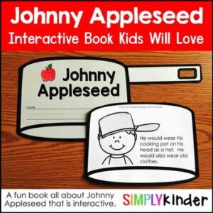 Johnny Appleseed Interactive Book with Craft Cover