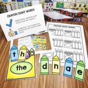 Kindergarten Centers - First Quarter Simply Centers Bundle - Literacy ...