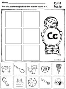 Letter C | Alphabet Printables and Centers - Simply Kinder