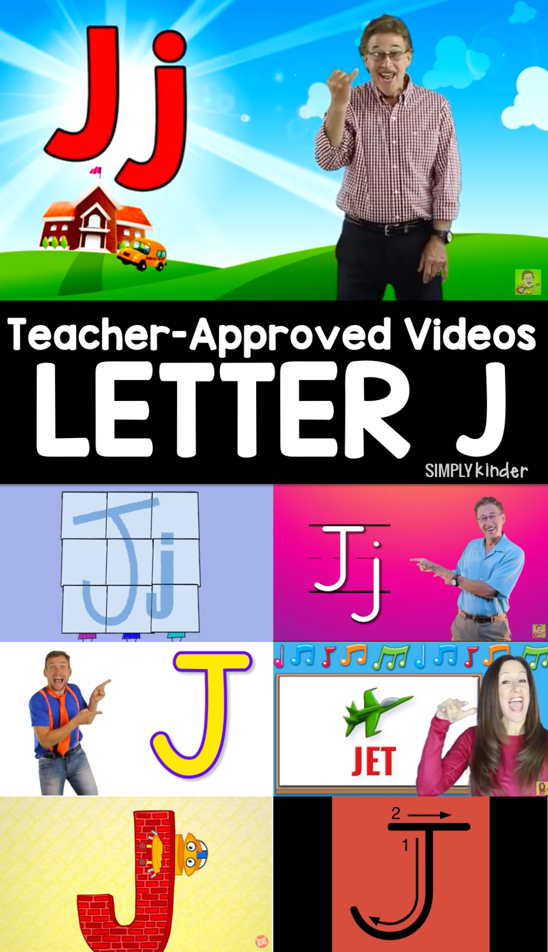 Teacher-Approved Videos Letter J - Simply Kinder