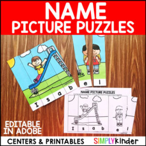 Name Puzzles - School Theme