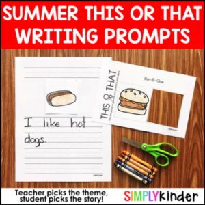 Summer This or That Writing Prompts