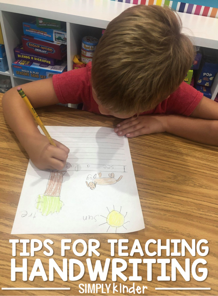 Tips For Teaching Handwriting
