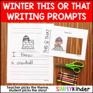 Winter This or That Writing Prompts