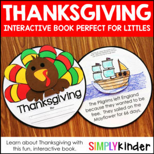 Thanksgiving Interactive Book