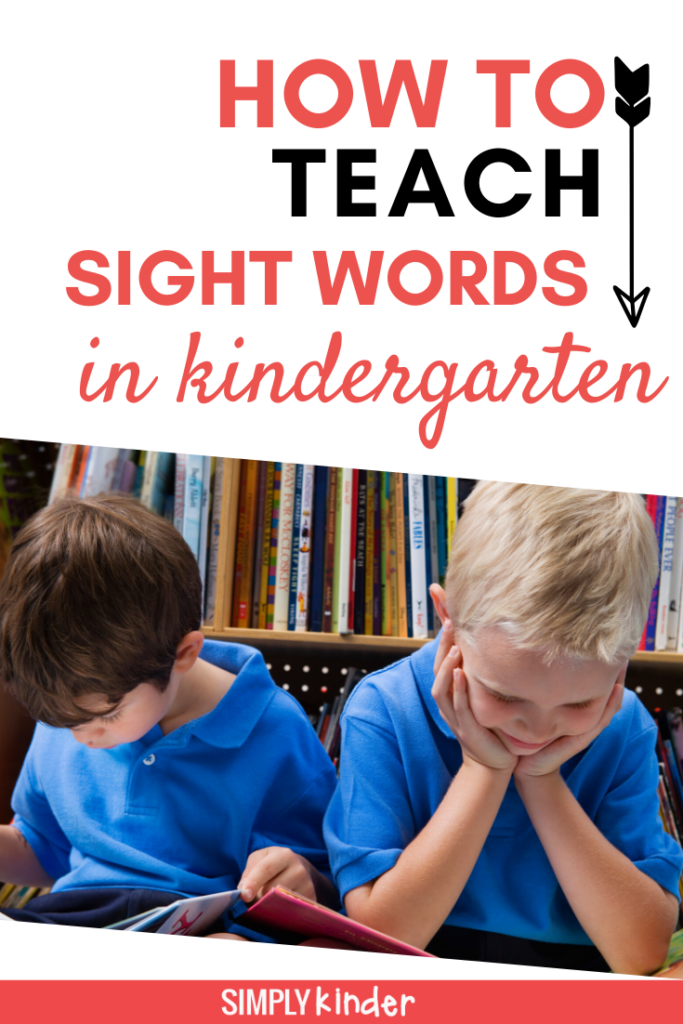 how to teach sight words