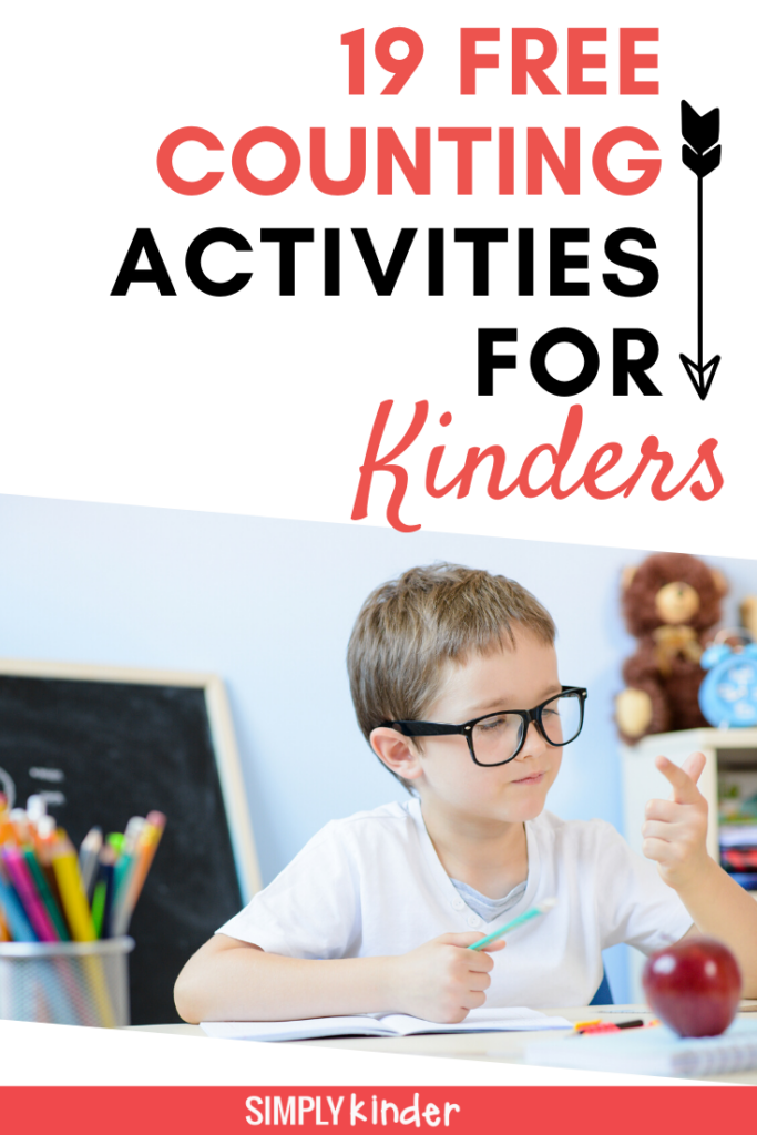 counting activities for Kindergarten 