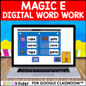 Magic E Digital Work Work Google and Seesaw