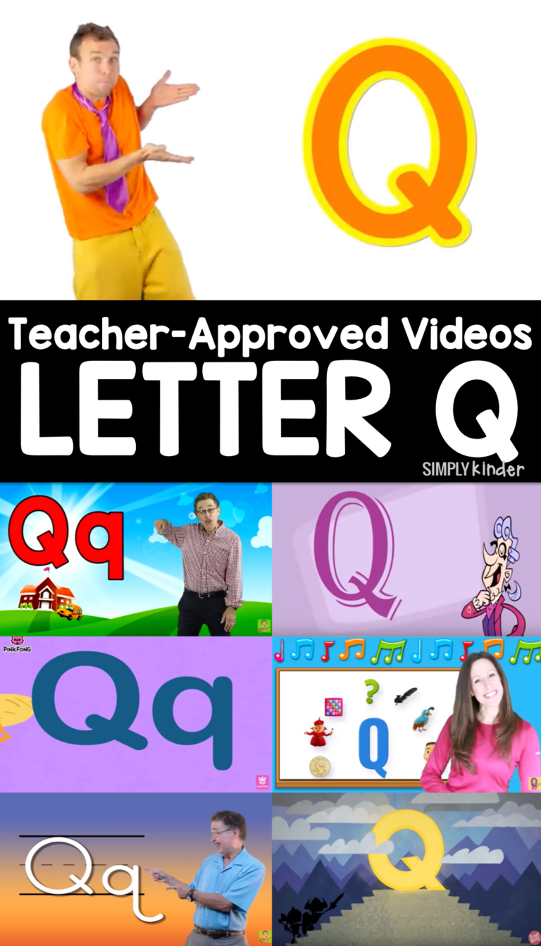 Teacher-Approved Videos Letter Q - Simply Kinder