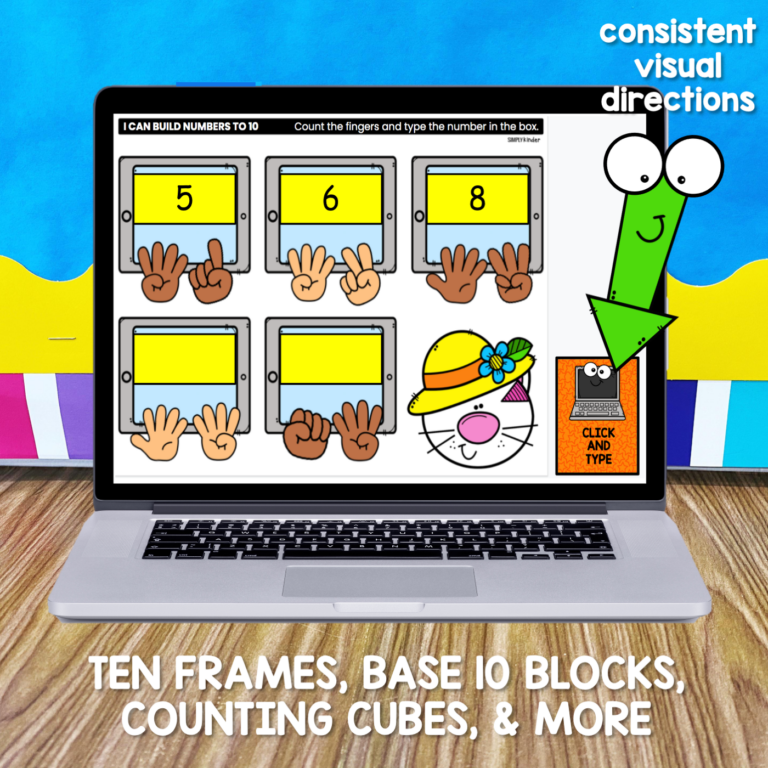Endless Digital Counting Bundle for Google and Seesaw bundle preview
