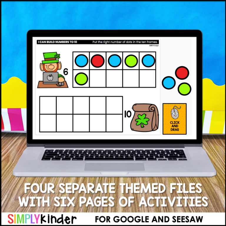 Endless Digital Counting Bundle for Google and Seesaw - Simply Kinder