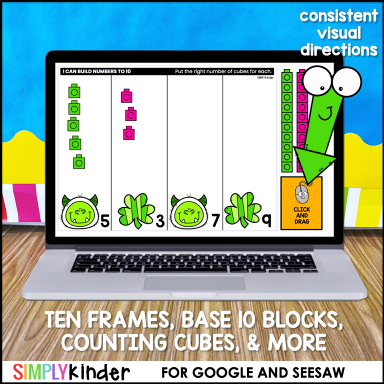Endless Digital Counting Bundle for Google and Seesaw bundle preview