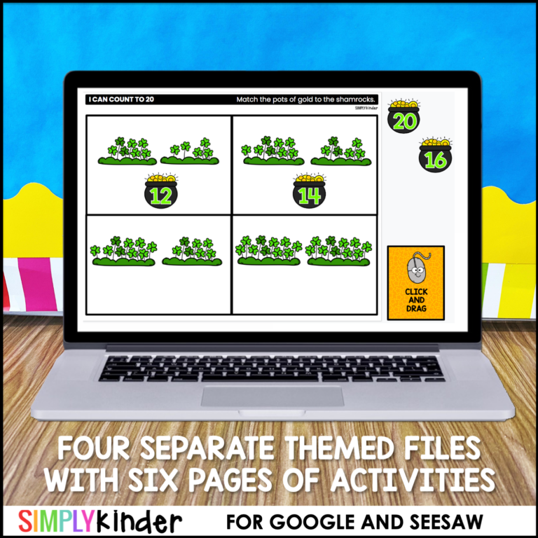 Endless Digital Counting Bundle for Google and Seesaw bundle preview